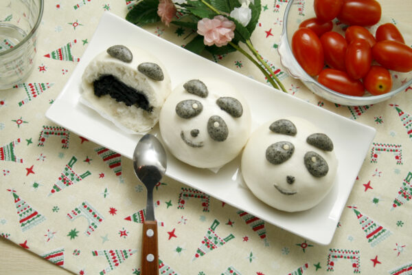 熊貓包(紅豆 芝麻)(素)