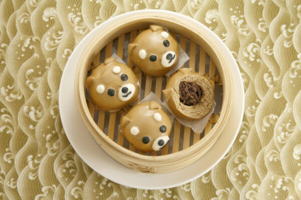 小柴犬包(紅豆牛奶)(素)