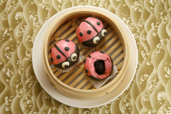 瓢蟲包(芝麻紅豆) (素)