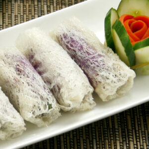 銀絲山藥卷 (素)