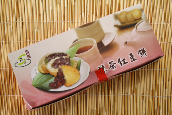 抹茶紅豆餅 (素)