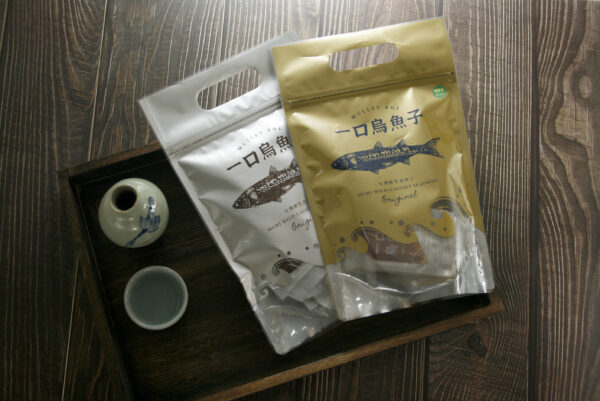 一口烏魚子
